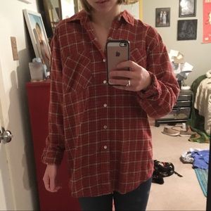 Oversized flannel